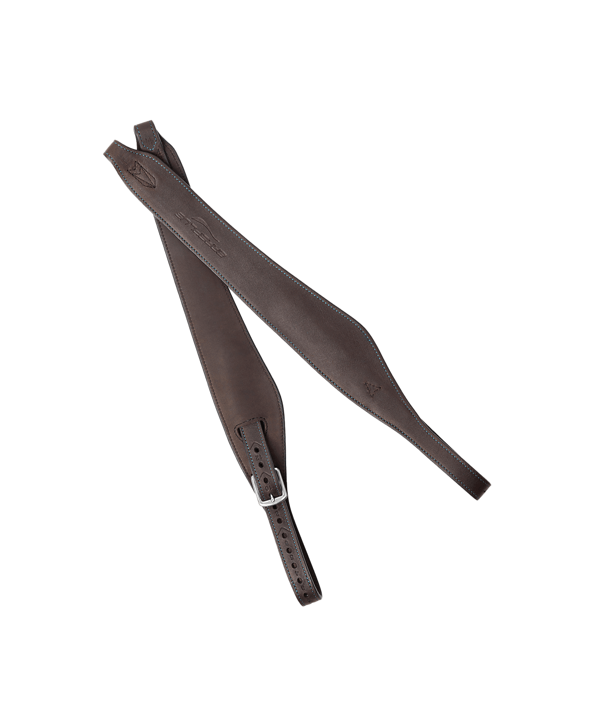 Mono Jumping Stirrup Leathers Saffiano